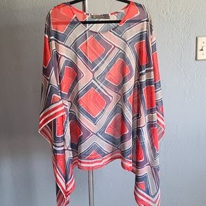 🎇Outback Red/The Limited Red, White, and Blue Top